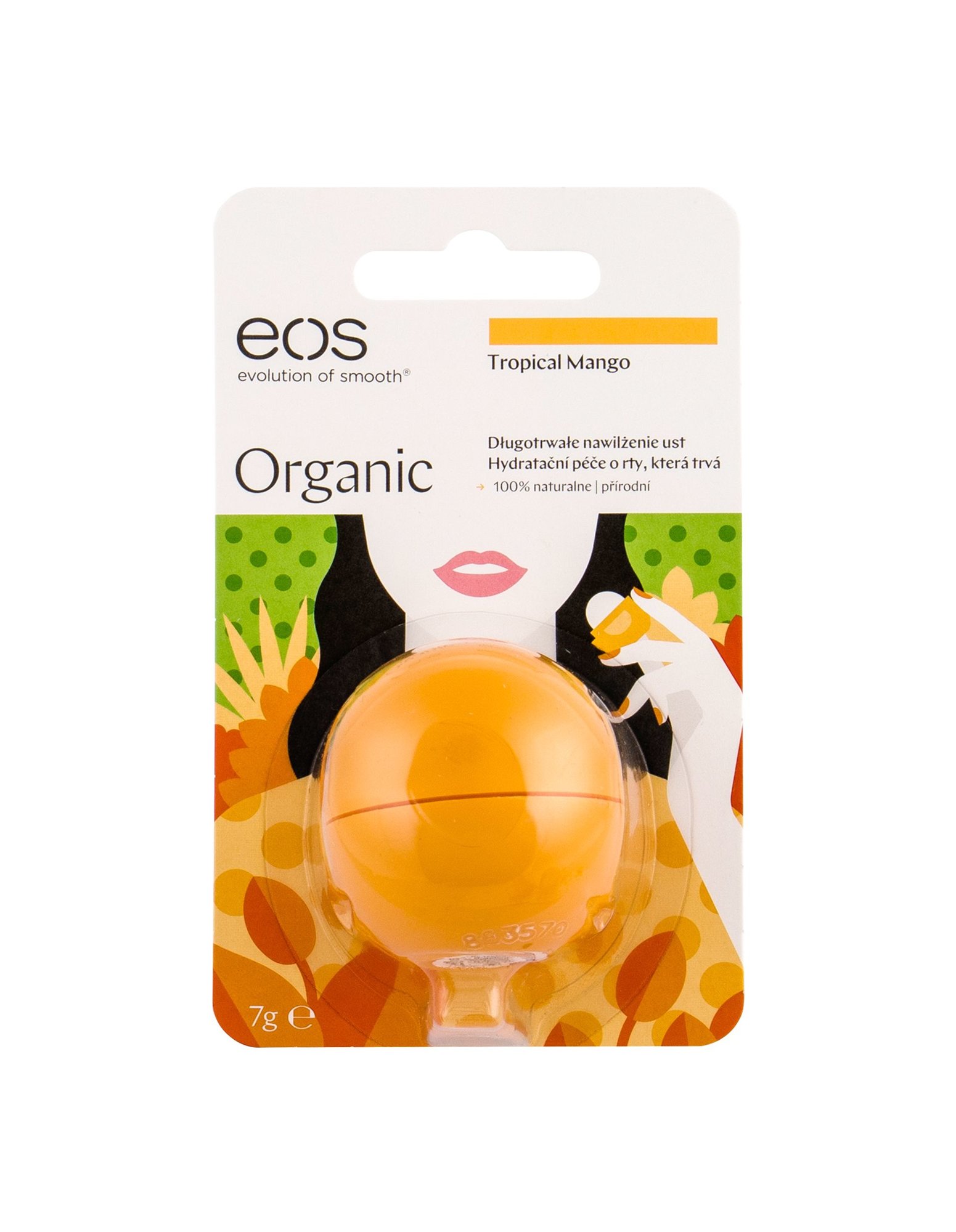 EOS Organic lūpų balzamas