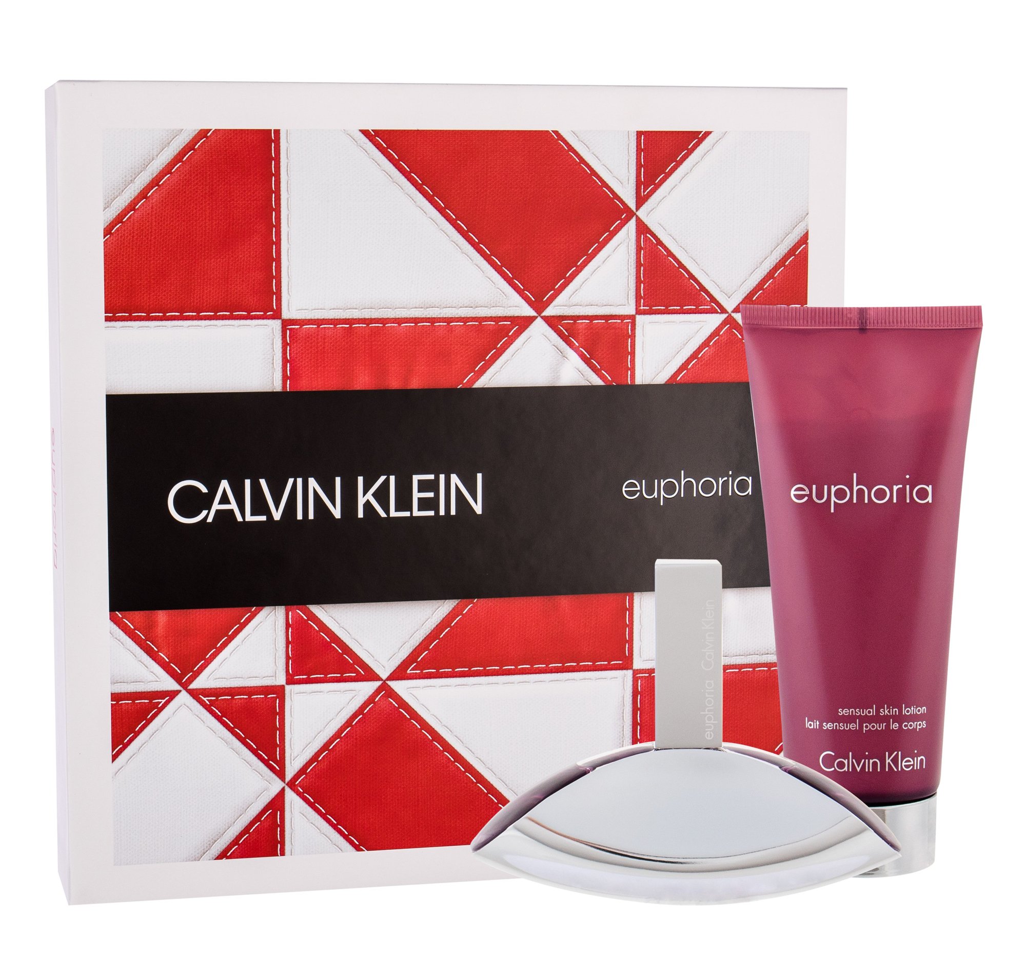 Calvin Klein Euphoria 50ml Edp 50ml + 100ml Body lotion EDP Rinkinys