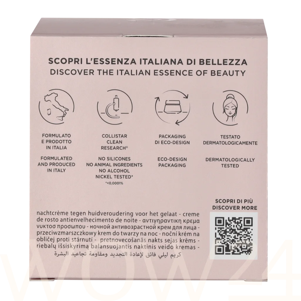 Collistar Collistar Rigenera Notte Anti-Wrinkle Repairing Night Cream 50 ml naktinis kremas