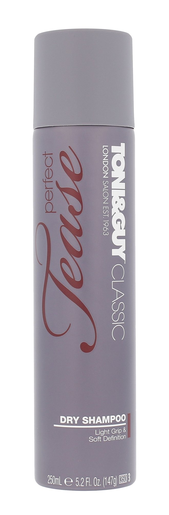 TONI&GUY Classic Perfect Tease sausas &scaron;ampūnas