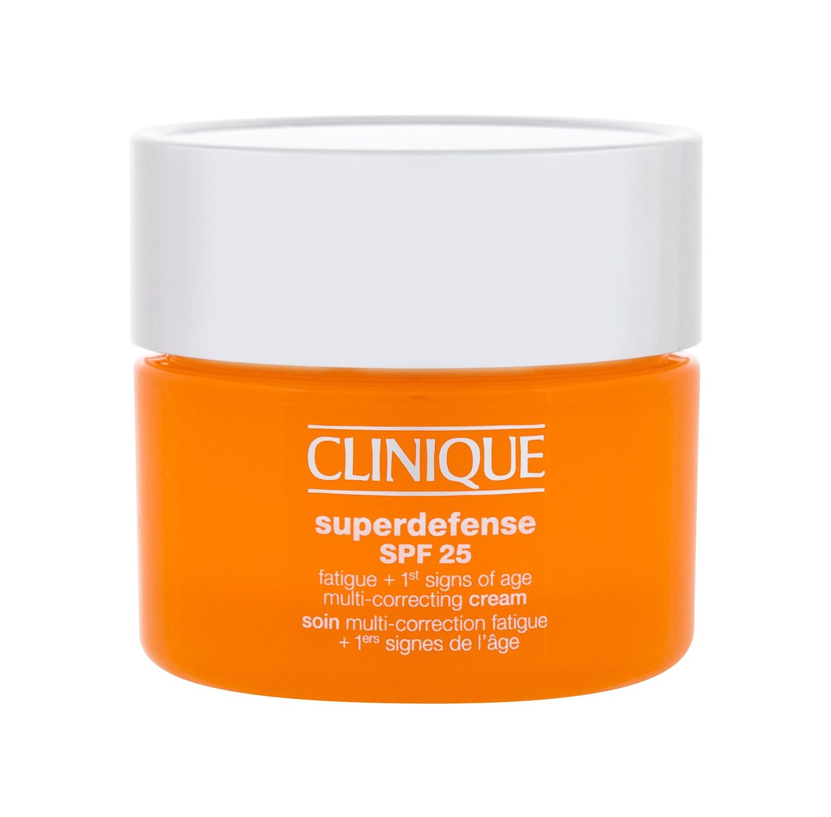 Clinique Superdefense Spf 25 Multi-Correcting Cream Oily Combination dieninis kremas