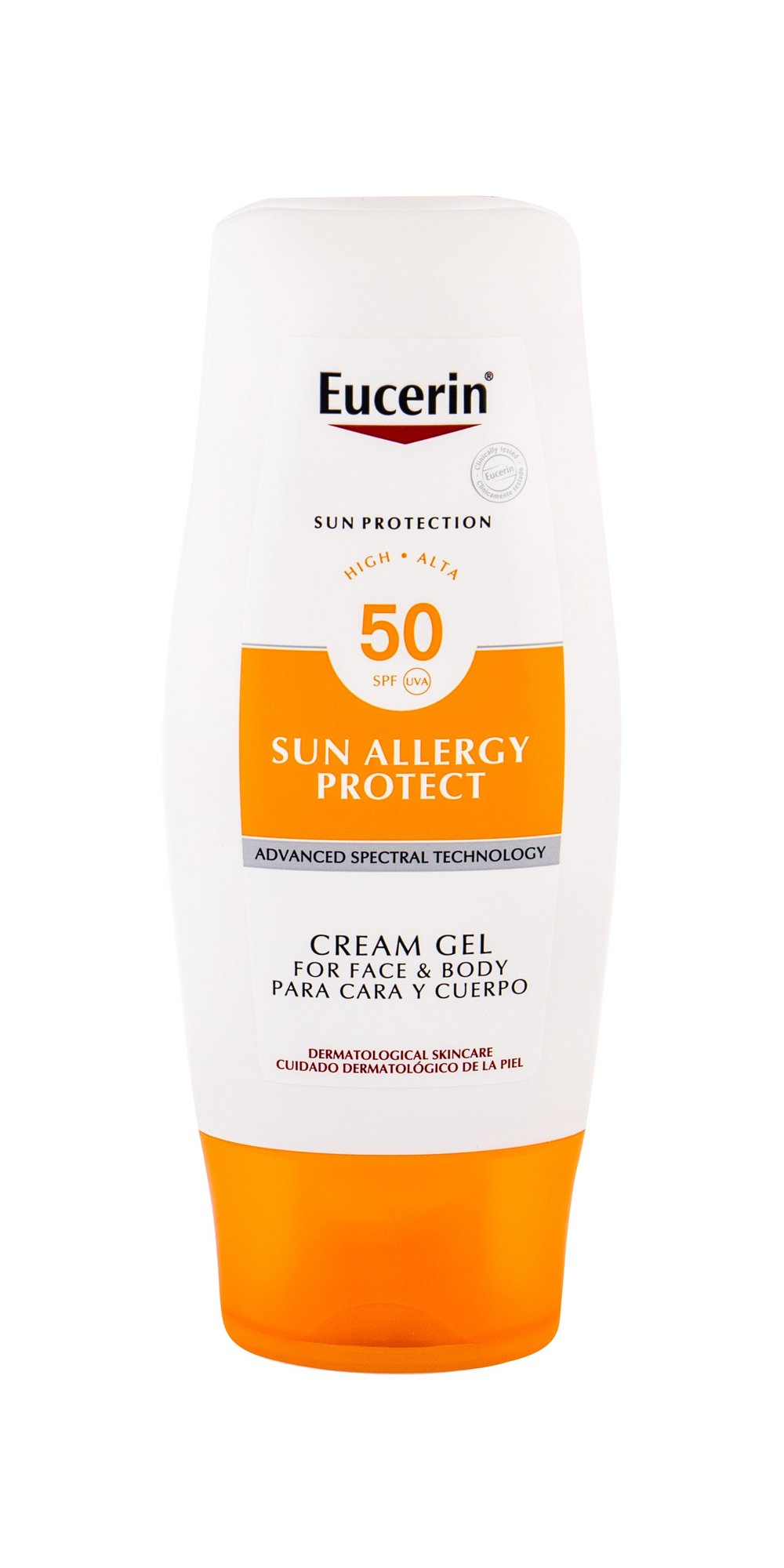 Eucerin Sun Allergy Protect Sun Cream Gel 150ml įdegio losjonas (Pažeista pakuotė)