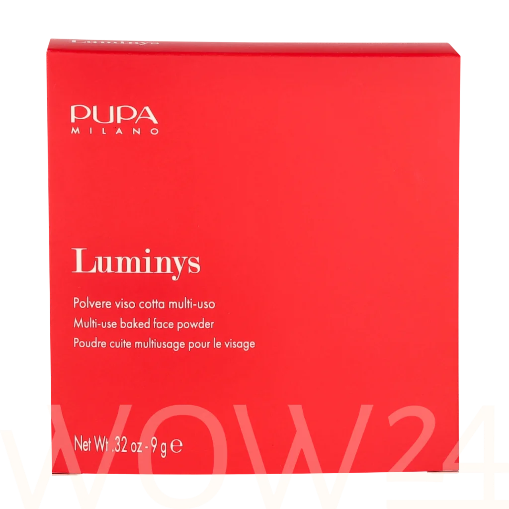 Pupa Pupa Luminys Baked Face Powder Pudra Sausa, biri pudra Moterims