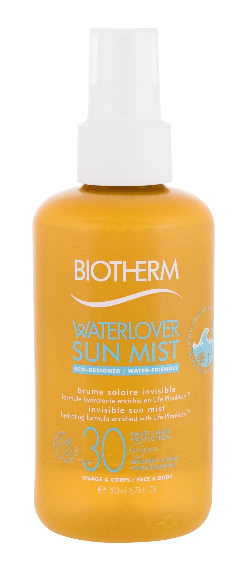 Biotherm Waterlover Sun Mist Kūno losjonas nuo saulės 200 ml Damaged box