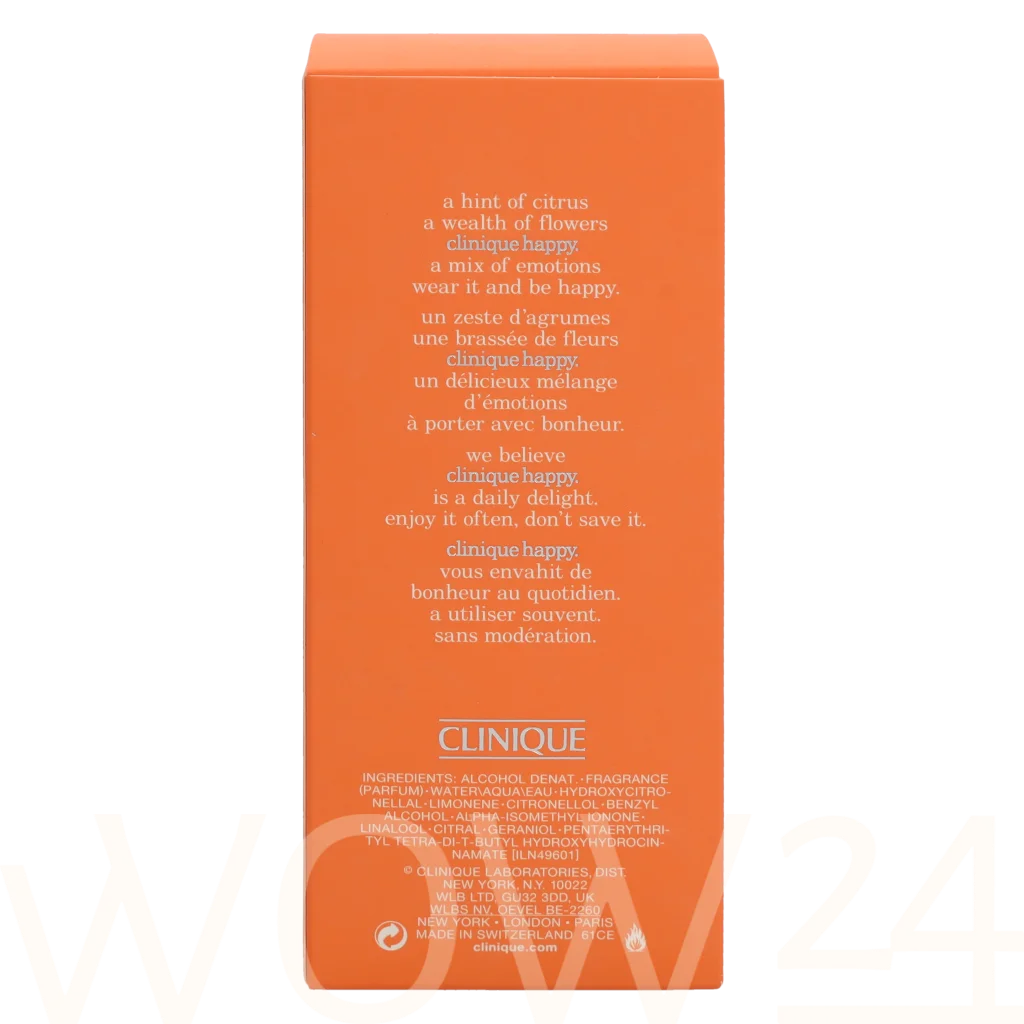 Clinique Clinique Happy For Women Edp Spray 100 ml kvepalai Moterims EDP