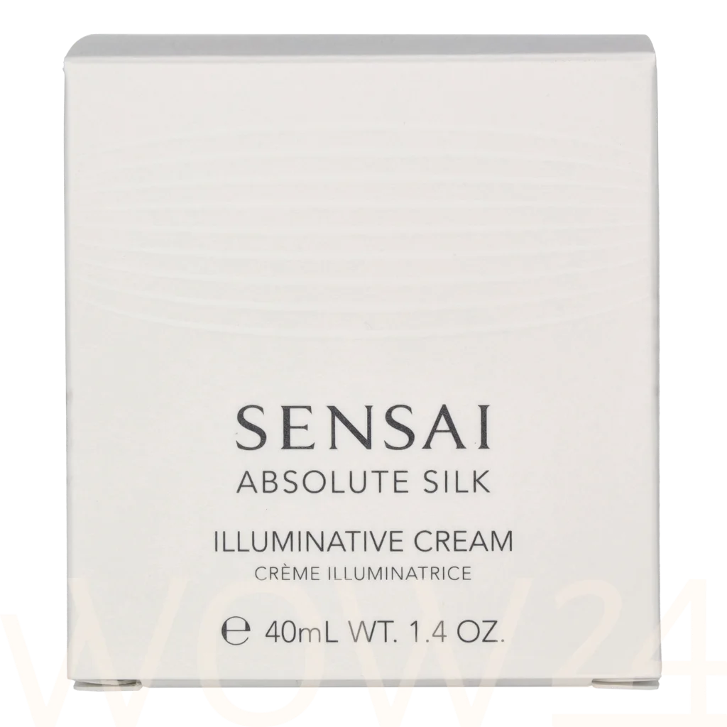 Sensai Absolute Silk Illuminative Cream Dieninis kremas Dieninis veido kremas Moterims