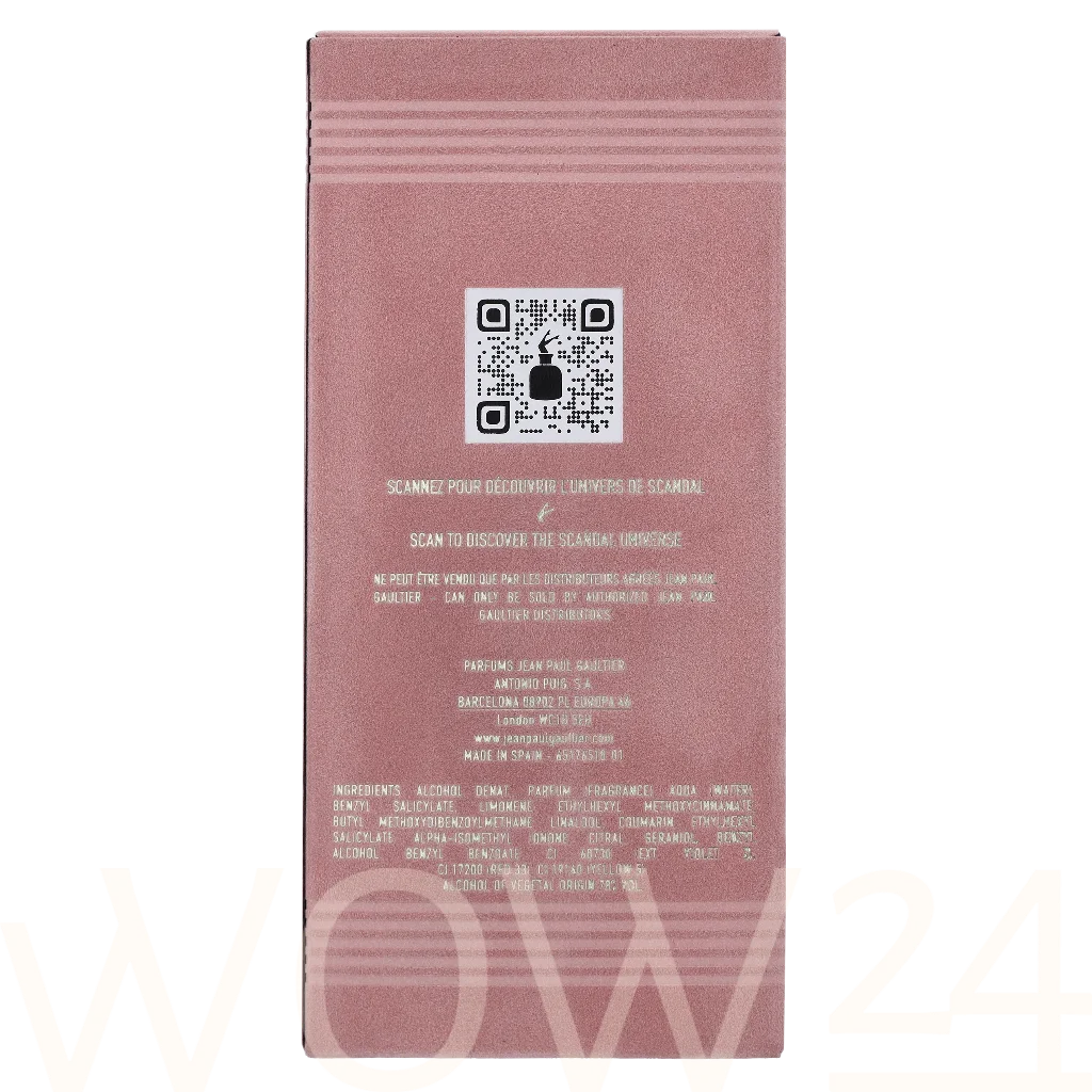 J.P. Gaultier J.P. Gaultier Scandal Edp Spray 80 ml kvepalai Moterims EDP