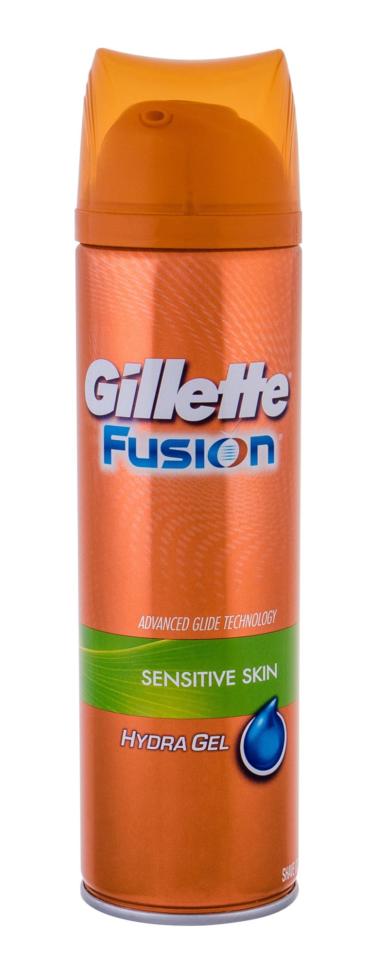 Gillette Fusion Hydra Gel Sensitive Skin 200ml skutimosi gelis (Pažeista pakuotė)