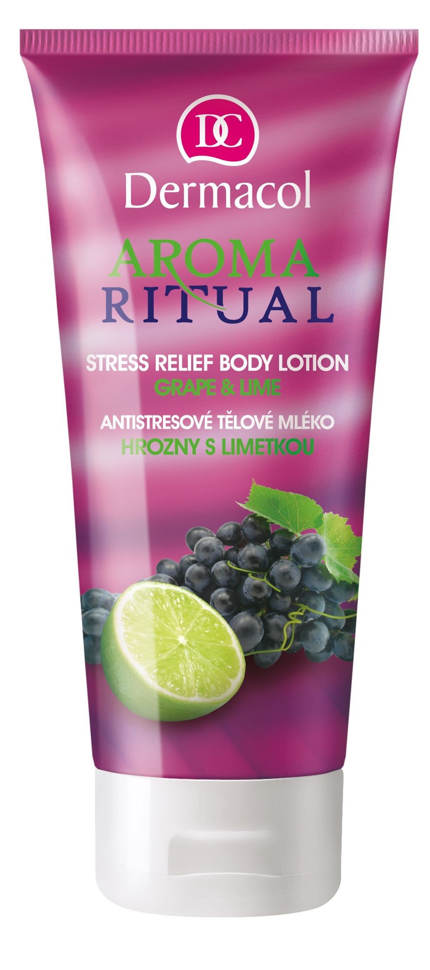 Dermacol Aroma Ritual Grape & Lime 200ml kūno losjonas