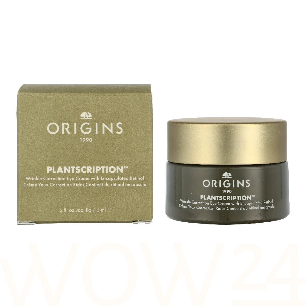Origins Origins Plantscription Encapsulated Retinol Eye Cream 15 ml natūrali veido odos priežiūros priemonė