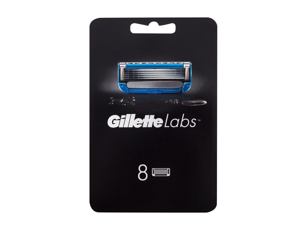 Gillette Labs 8vnt skustuvo galvutė (Pažeista pakuotė)