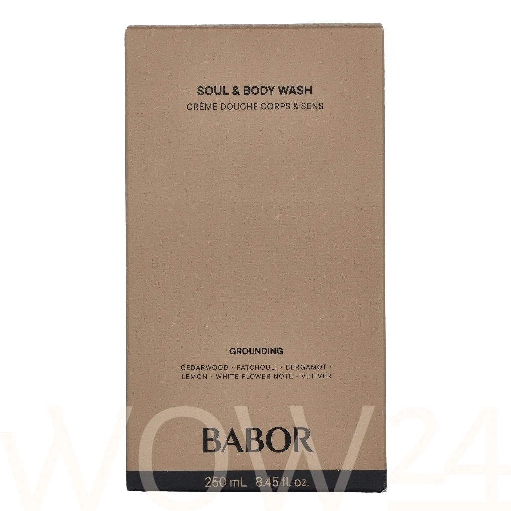 Babor Grounding Shower Gel (Soul & Body Wash) Vonios ir du&scaron;o priemonė Moterims