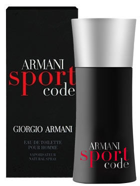 Giorgio Armani Code Sport 50ml Kvepalai Vyrams EDT (Pažeista pakuotė)
