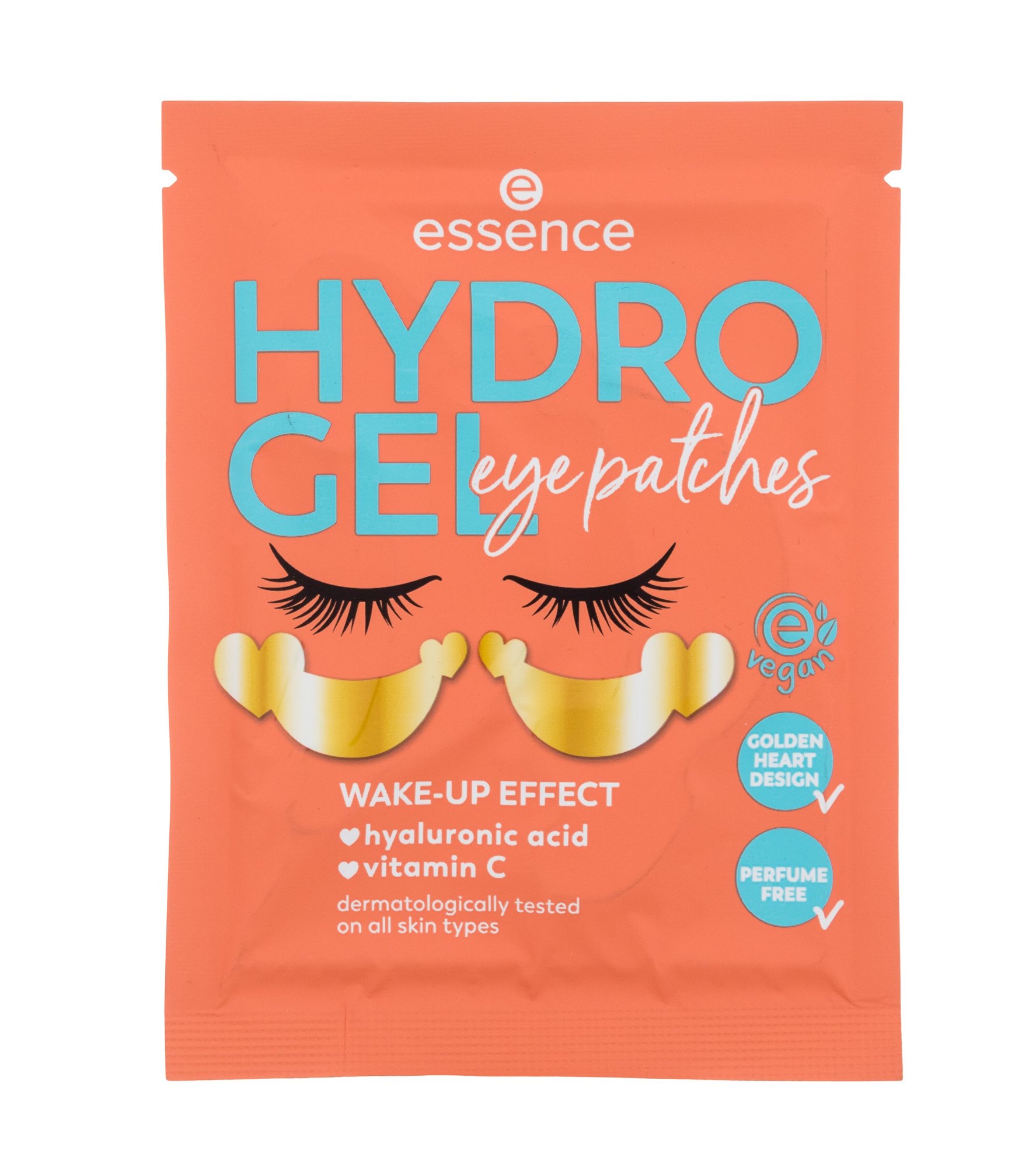 Essence Hydro Gel Eye Patches Wake-Up Effect paakių kaukė