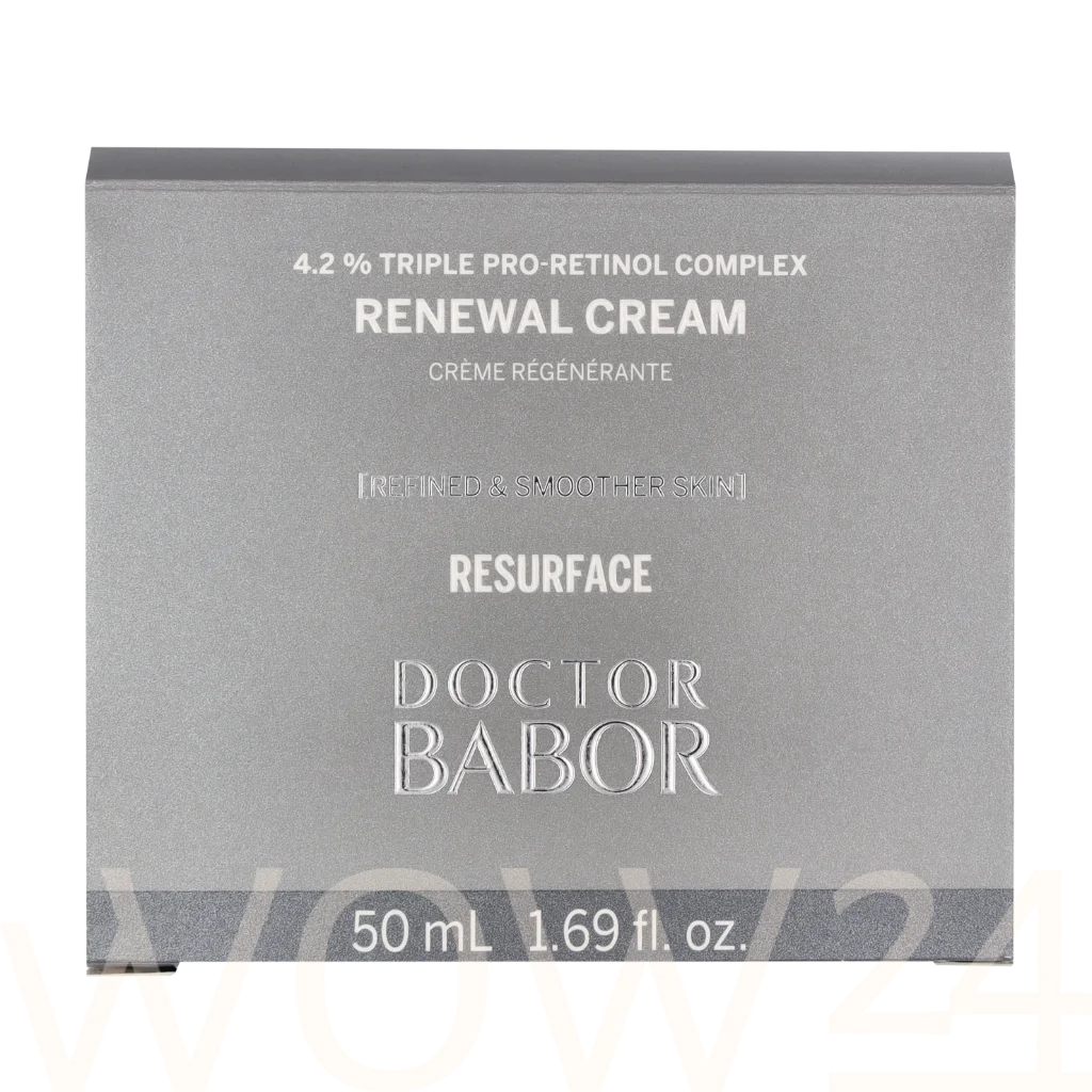 Babor Doctor Babor Renewal Cream 50 ml 50ml vietinės priežiūros priemonė Babor Doctor Babor Renewal Cream 50 ml 50ml vietinės priežiūros priemonė