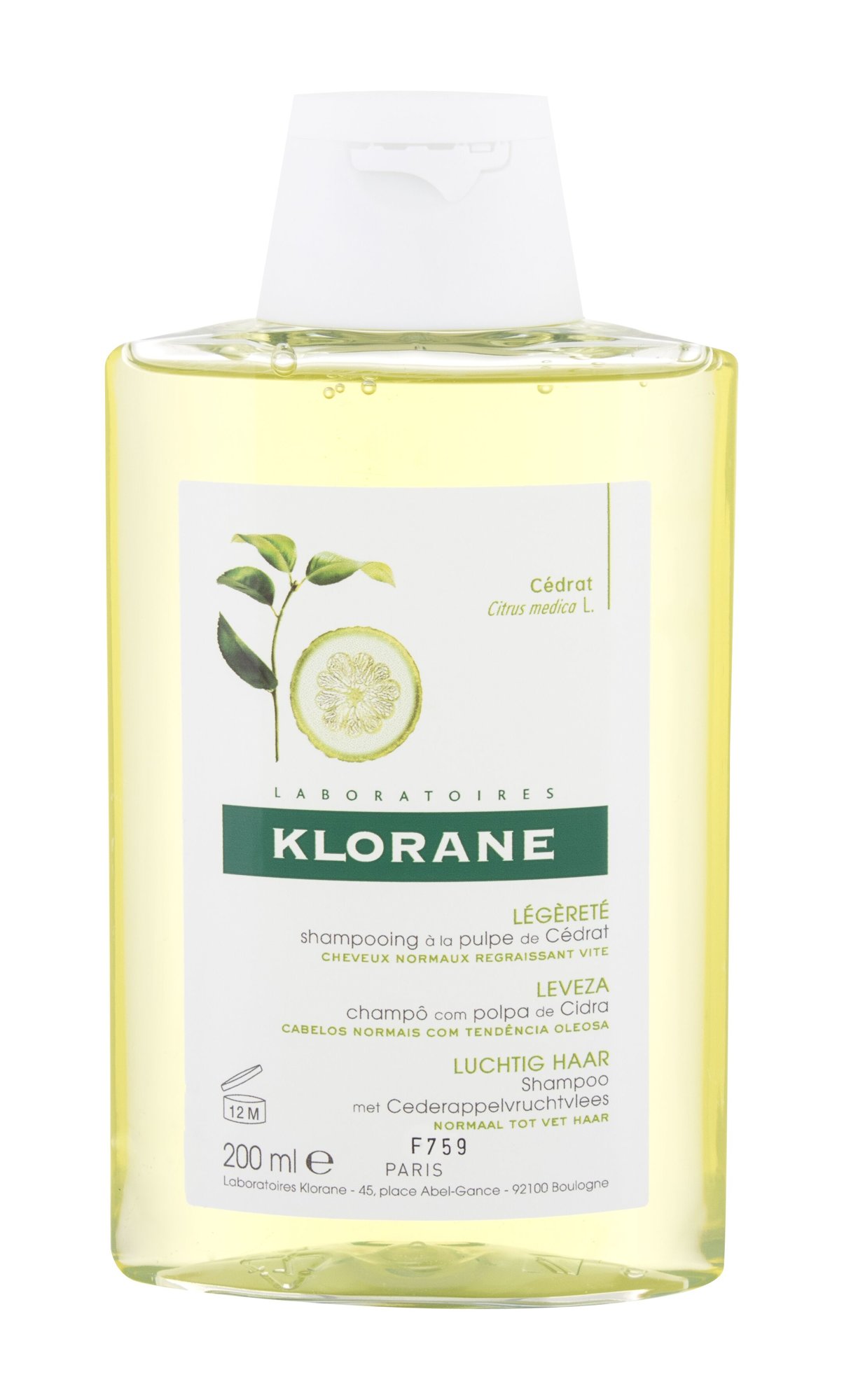 Klorane Citrus Pulp Purifying &scaron;ampūnas