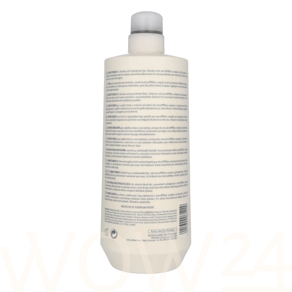 Goldwell Goldwell Dualsenses Blonde&Highlight Anti-Yellow Conditioner 1000 ml kondicionierius