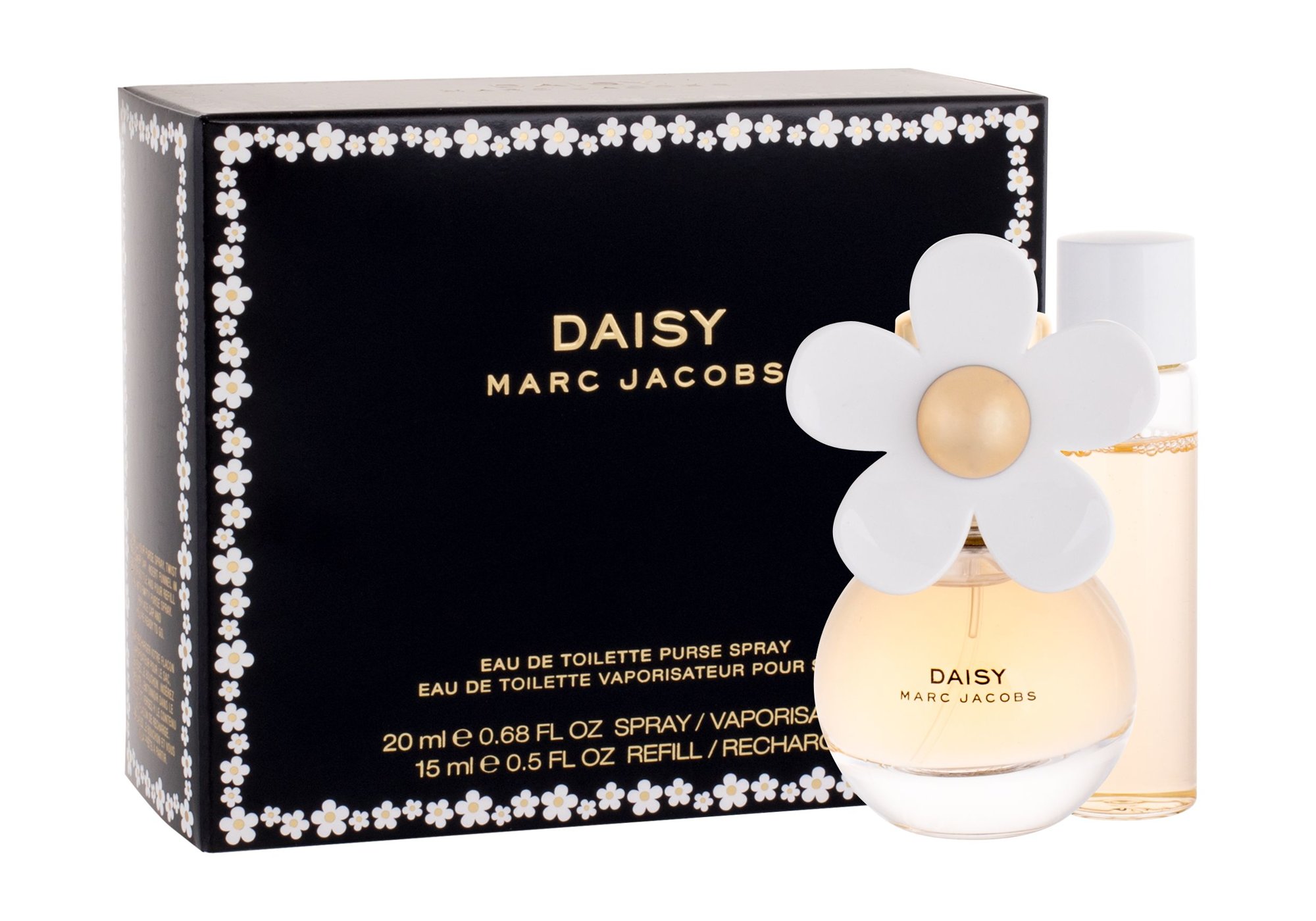 Marc Jacobs Daisy 20ml Edt 20 ml + Edt 15 ml Filling kvepalai Moterims EDT Rinkinys (Pažeista pakuotė)