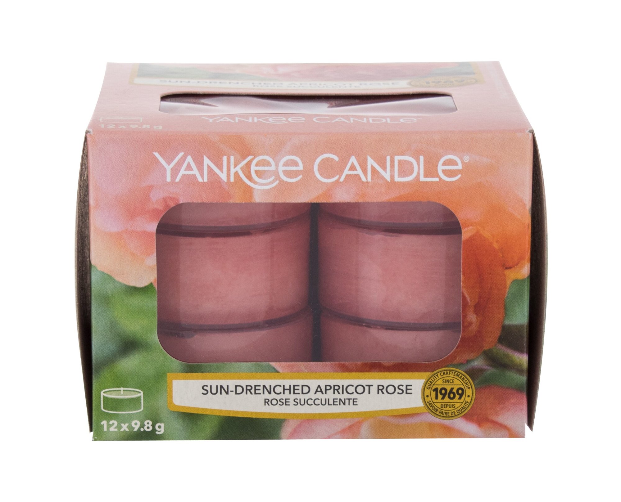 Yankee Candle Sun-Drenched Apricot Rose 117,6g Kvepalai Unisex Scented Candle