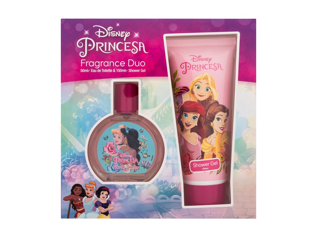 Disney Princess Princess 50ml Edt 50ml + Shower Gel 150 ml Kvepalai Vaikams EDT Rinkinys (Pažeista pakuotė)