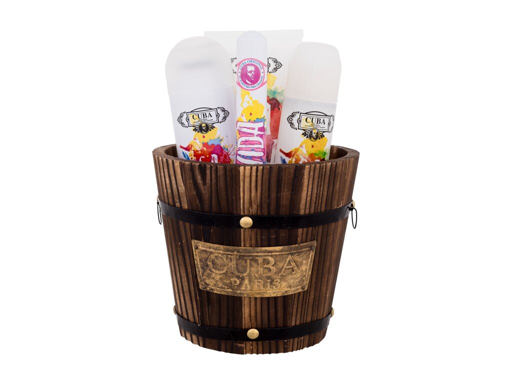 Cuba La Vida Eau De Parfum 100 ml Edp 100 ml + Edp 35 ml + Body Spray 200 ml + Body Lotion 200 ml Set