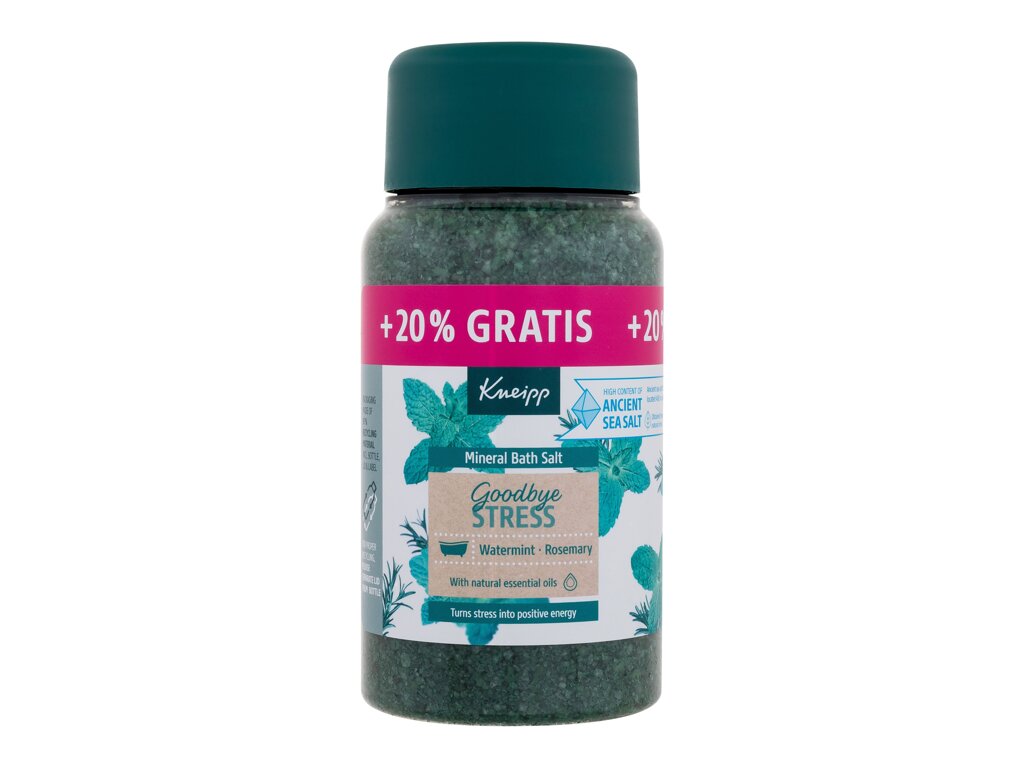 Kneipp Goodbye Stress Mineral Bath Salt 600 ml Damaged box