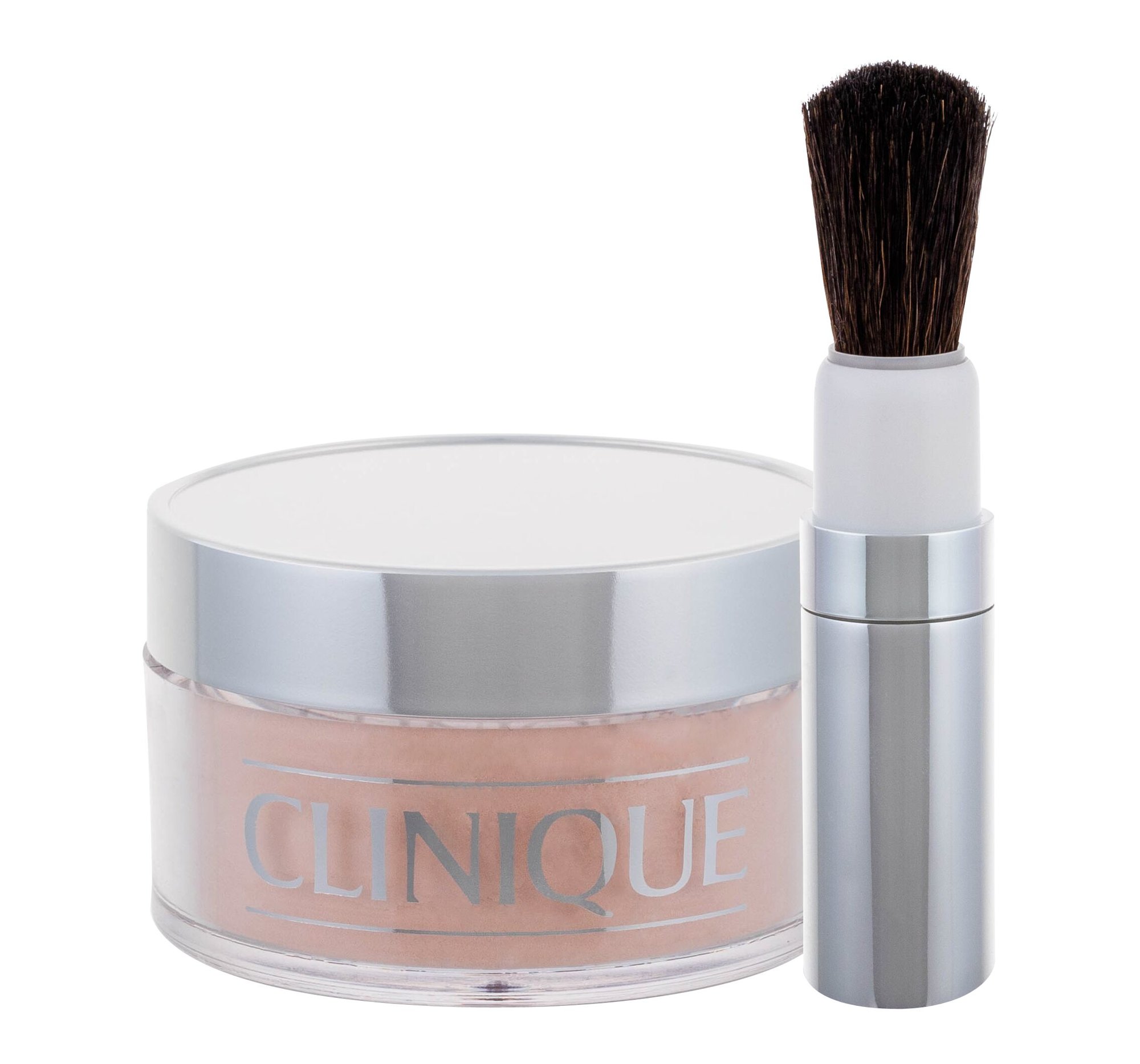 Clinique Blended Face Powder And Brush 35g sausa pudra (Pažeista pakuotė)
