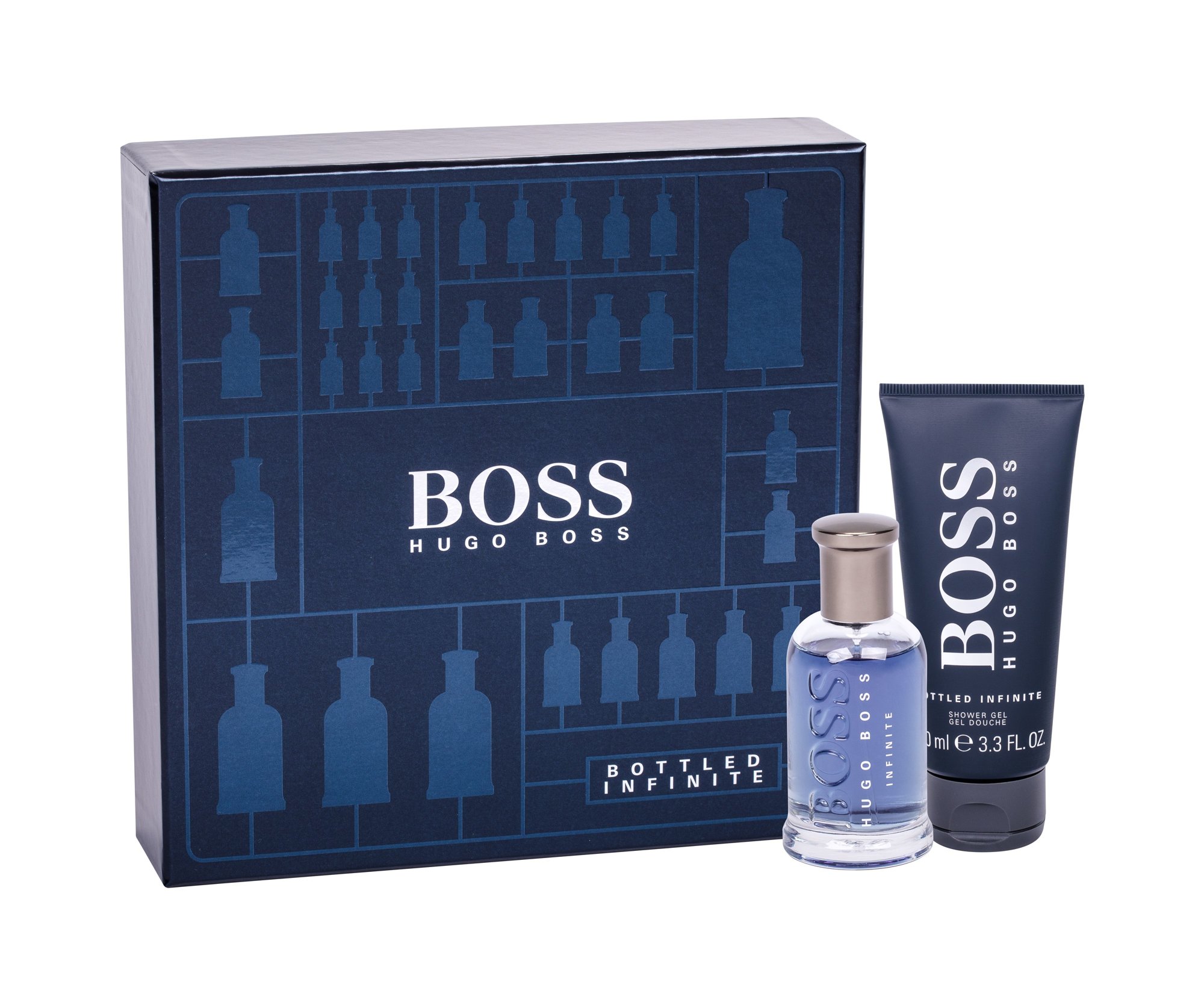 Hugo Boss Boss Bottled Infinite 50ml Edp 50 ml + Shower Gel 100 ml Kvepalai Vyrams EDP Rinkinys