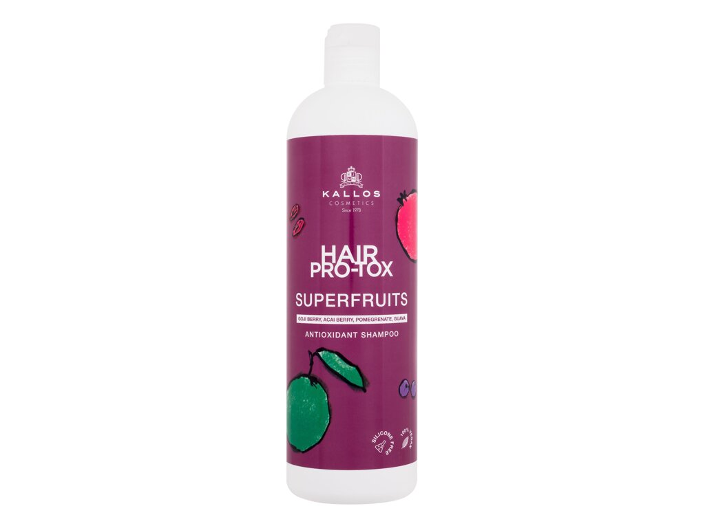 Kallos Cosmetics Hair Pro-Tox Superfruits Antioxidant Shampoo šampūnas