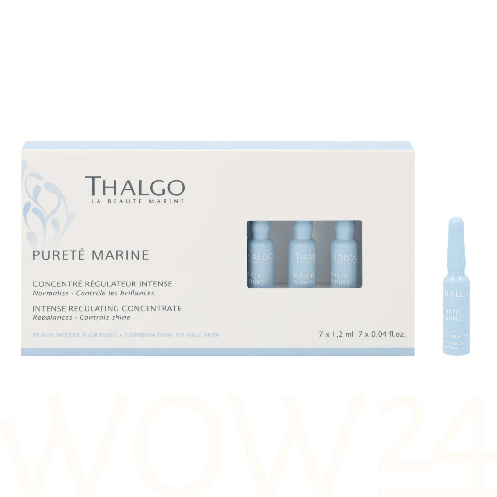 Thalgo Thalgo Intense Regulating Concentrate Set 8.4 ml natūrali veido odos priežiūros priemonė