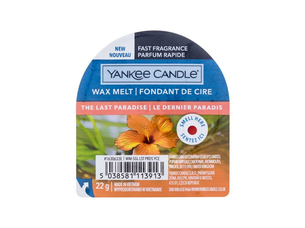 Yankee Candle The Last Paradise 22g Kvepalai Unisex Kvapusis vaškas (Pažeista pakuotė)