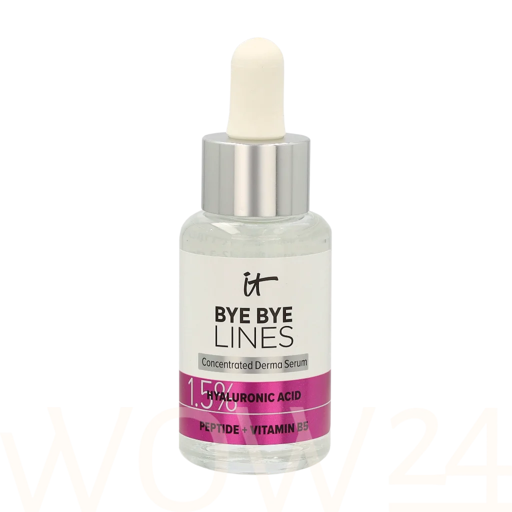 IT Cosmetics IT Cosmetics Bye Bye Lines Concentrated Derma Serum 30 ml natūrali veido odos priežiūros priemonė