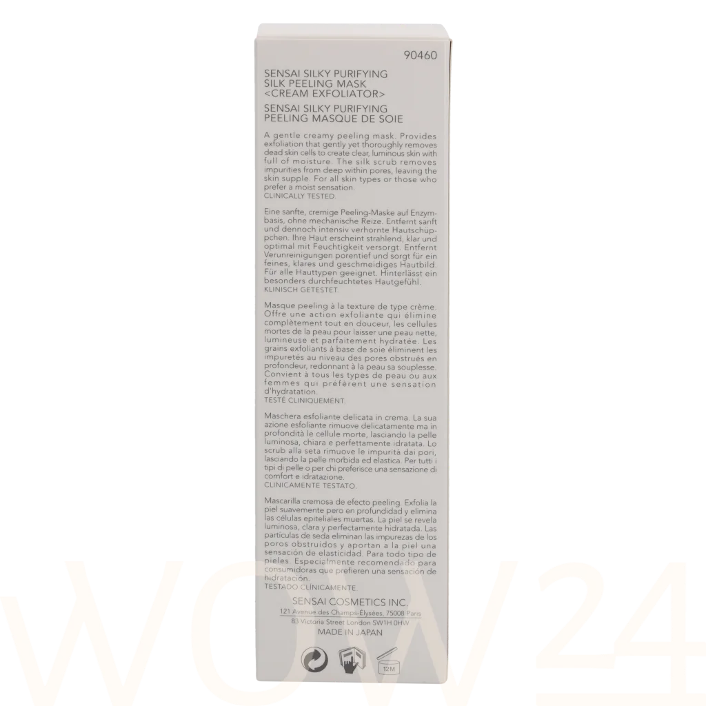 Sensai Silky Purifying Extra Care Peeling Mask  90 ml pilingas