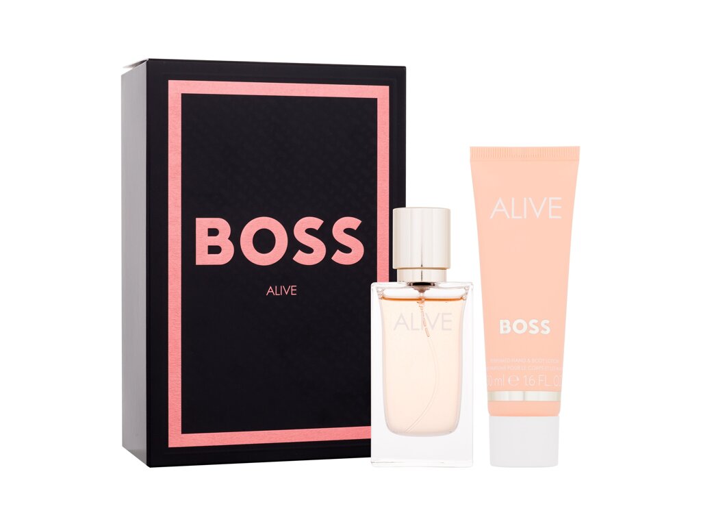 Hugo boss BOSS Alive Eau De Parfum 30 ml Edp 30 ml + Body Lotion 50 ml Damaged box Set