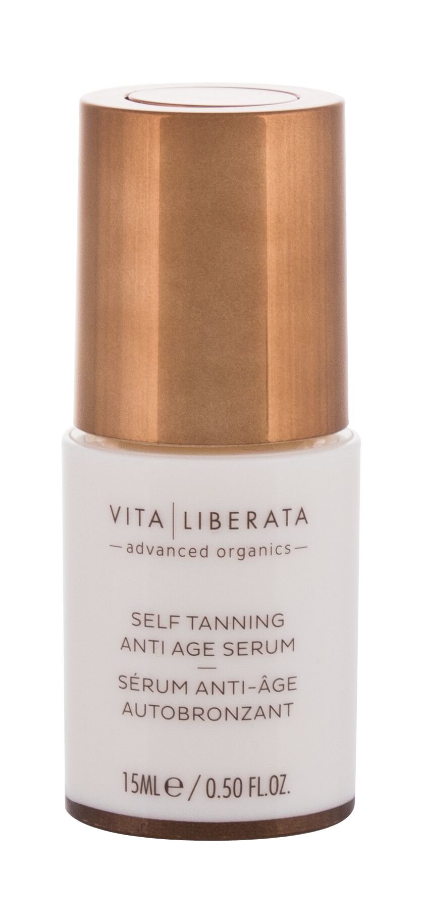 Vita Liberata Self Tanning Anti Age Serum 15ml savaiminio įdegio kremas (Pažeista pakuotė)