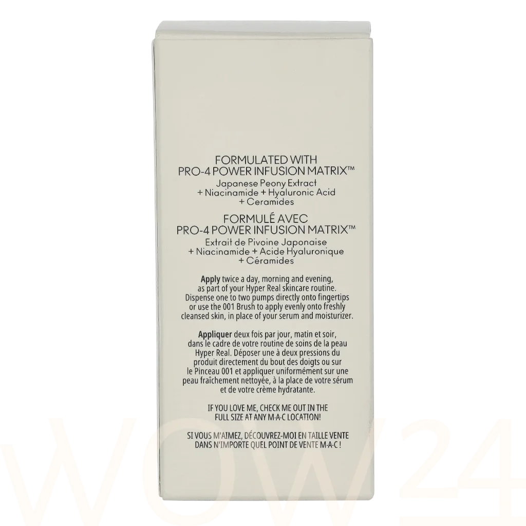 MAC MAC Hyper Real Serumizer 15 ml natūrali veido odos priežiūros priemonė