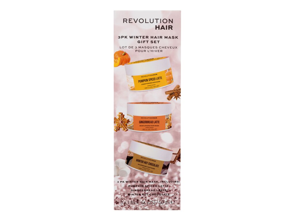 Revolution Haircare London Winter Hair Mask Gift Set plaukų kaukė