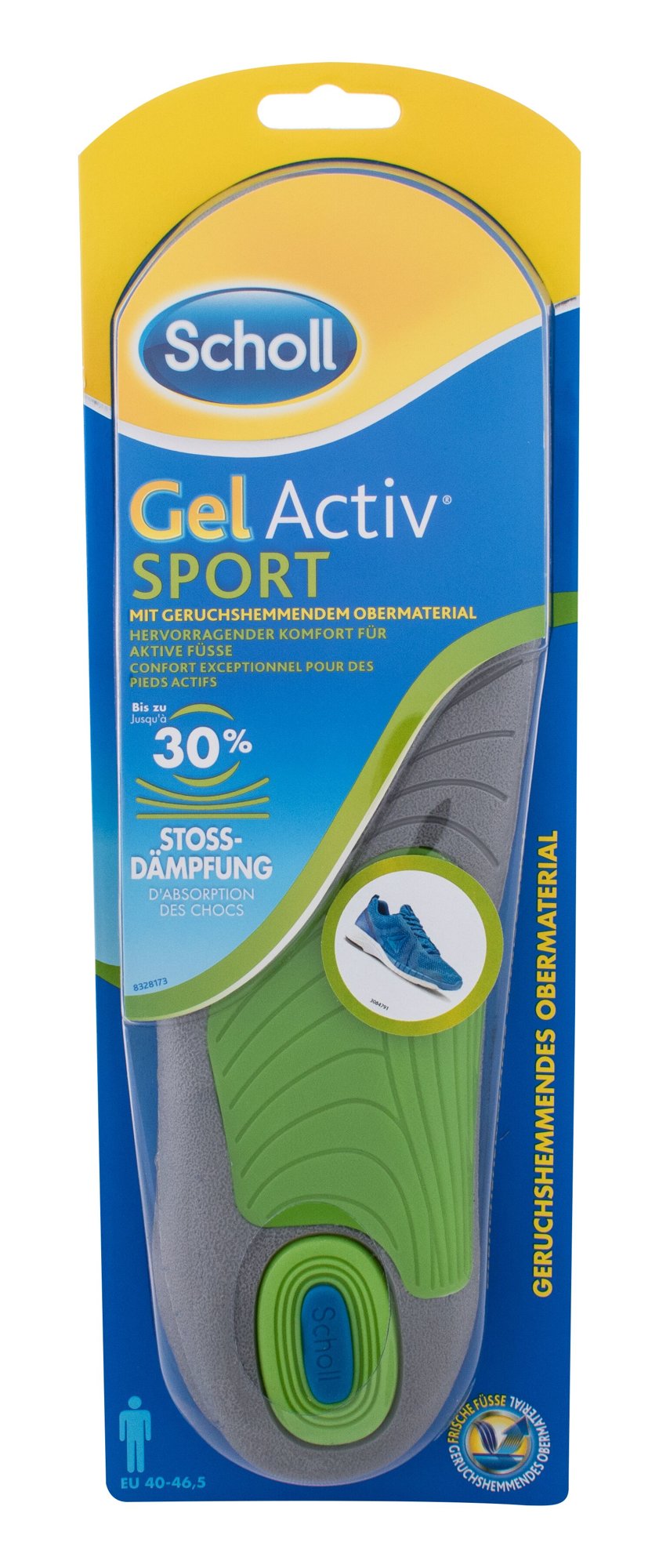 Scholl Gel Activ Sport batų įdėklas