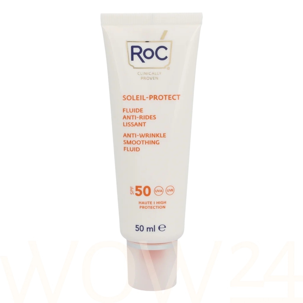 RoC RoC Soleil-Protect Anti-Wrinkle Smoothing Fluid SPF50+ 50 ml Unisex