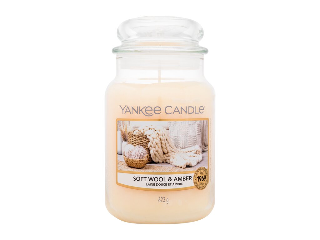Yankee Candle Soft Wool & Amber 623 ml