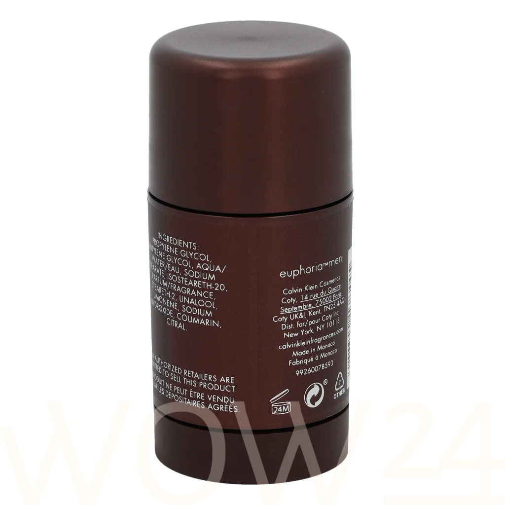Calvin Klein Calvin Klein Euphoria Men Deo Stick 75 ml dezodorantas