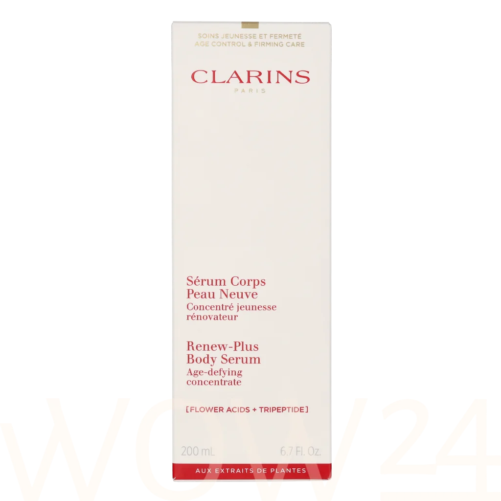 Clarins Clarins Renew-Plus Body Serum Flower Acids + Tripeptide 200 ml Vyrams