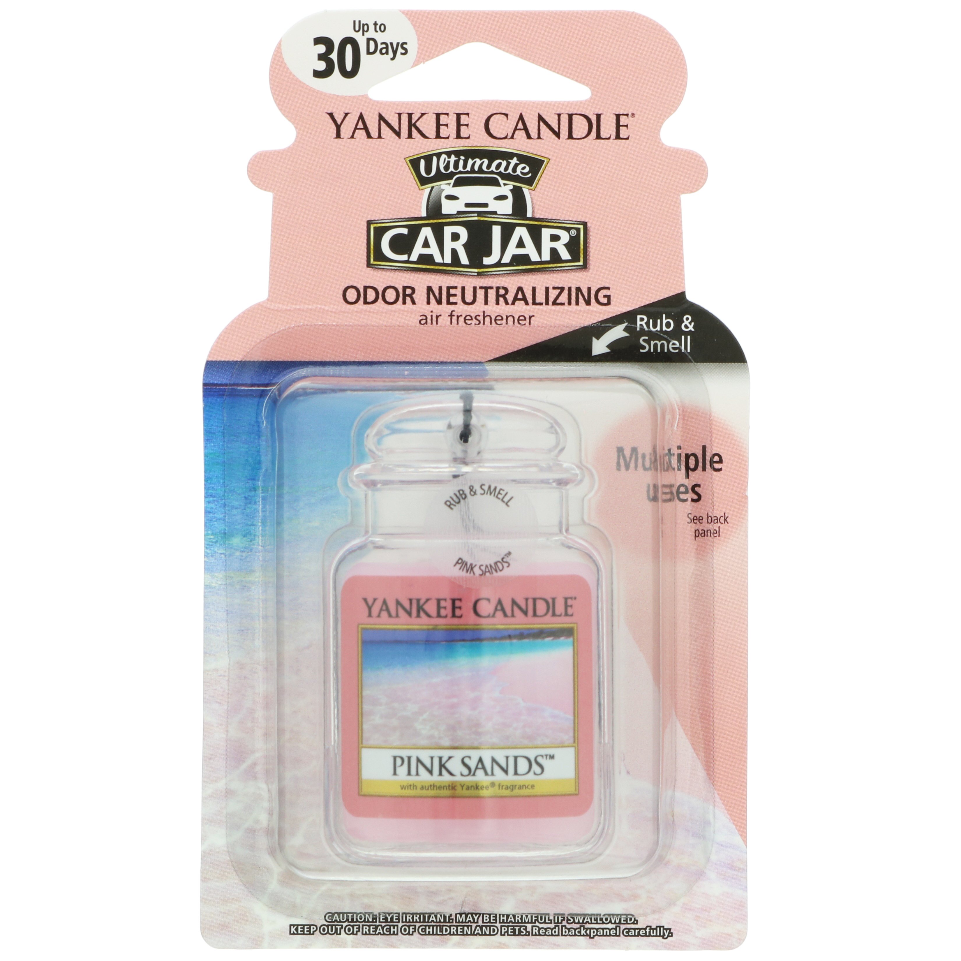 Yankee Candle  CAR JAR ULTIMATE PINK SANDS 0g Kvepalai Unisex Scented Candle