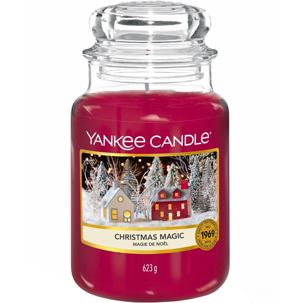 Yankee Candle  ORIGINAL JAR CHRISTMAS MAGIC kvepianti žvakė