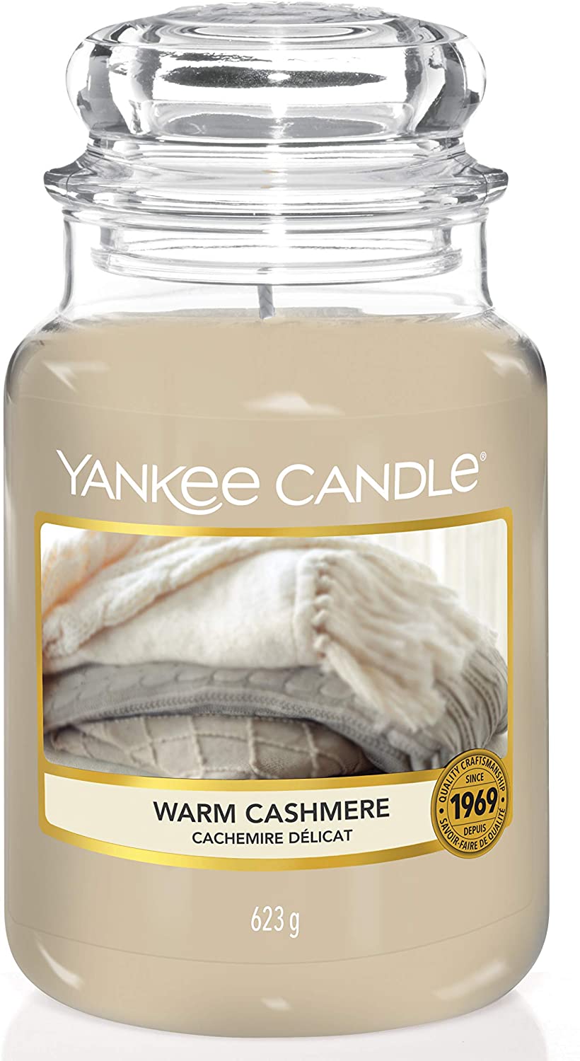 Yankee Candle  ORIGINAL JAR CASHMERE 623g kvepianti žvakė Large