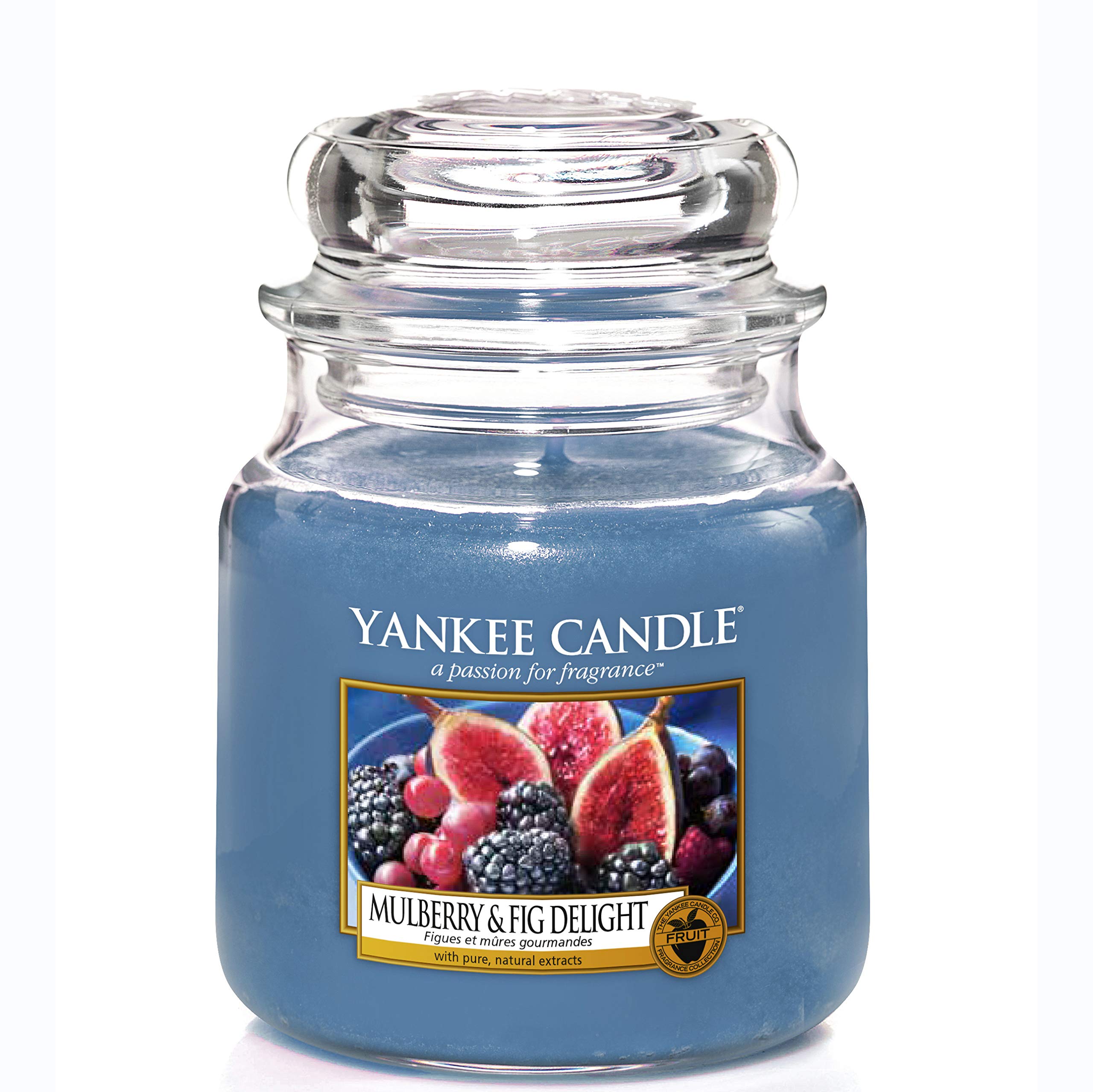 Yankee Candle  ORIGINAL JAR MULBERRY &  FIG DELIGHT 411g kvepianti žvakė Medium