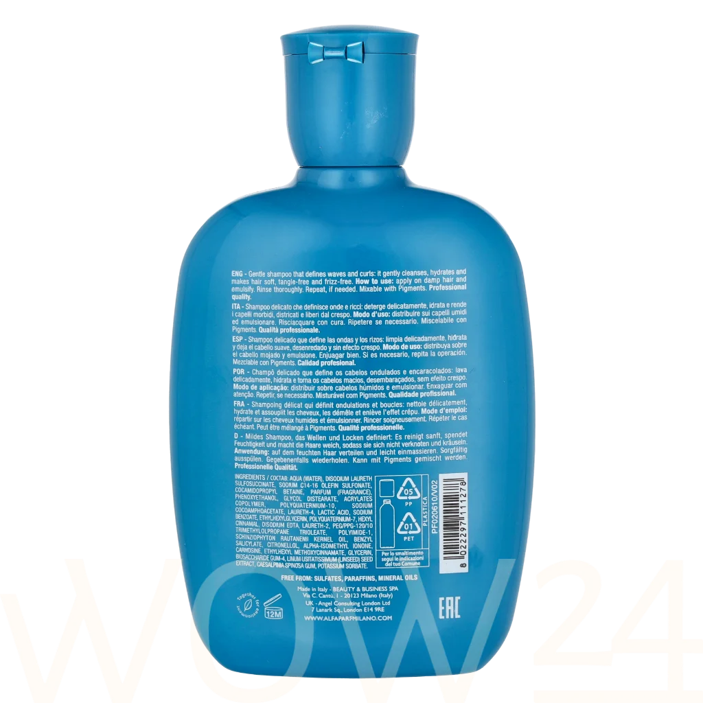 Alfaparf Alfaparf Semi Di Lino Curls Enhancing Low Shampoo 250 ml &scaron;ampūnas