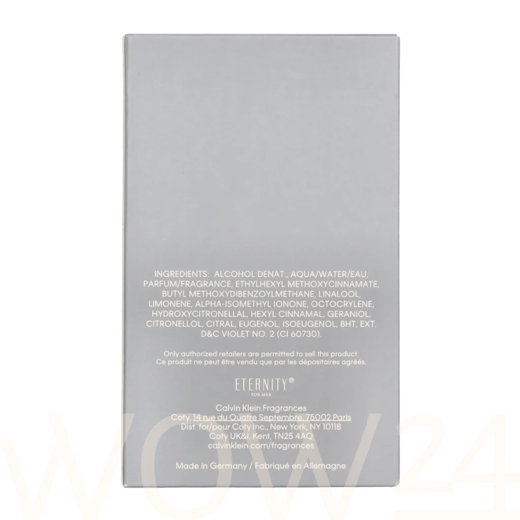 Calvin Klein Calvin Klein Eternity Aqua For Men Edt Spray 100 ml kvepalai Vyrams EDT