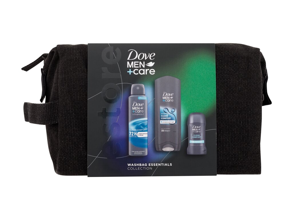 Dove Men + Care Clean Comfort Du&scaron;o gelis 250 ml Set