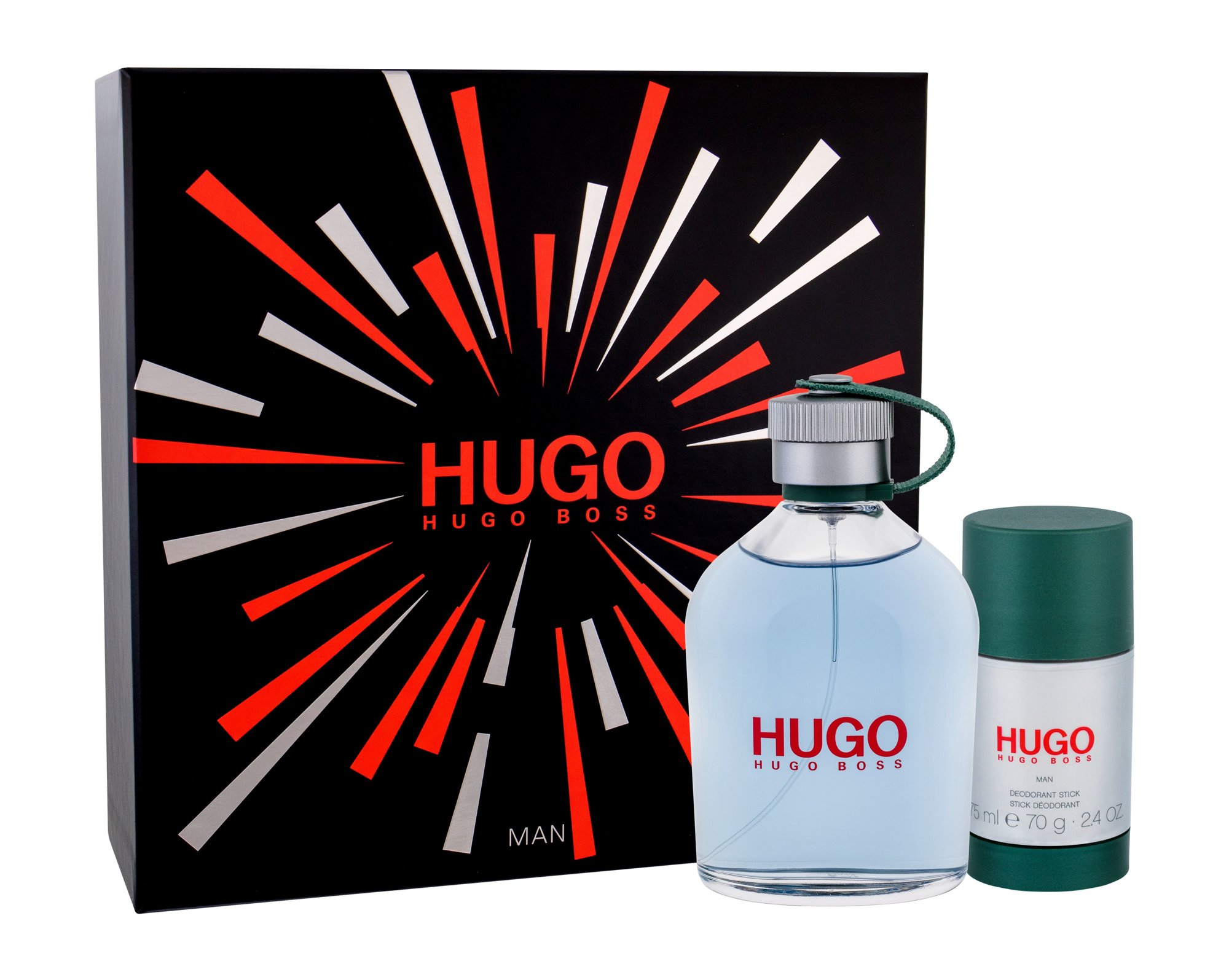 Hugo Boss Hugo Man 200ml Edt 200 ml + Deostick 75 ml Kvepalai Vyrams EDT Rinkinys